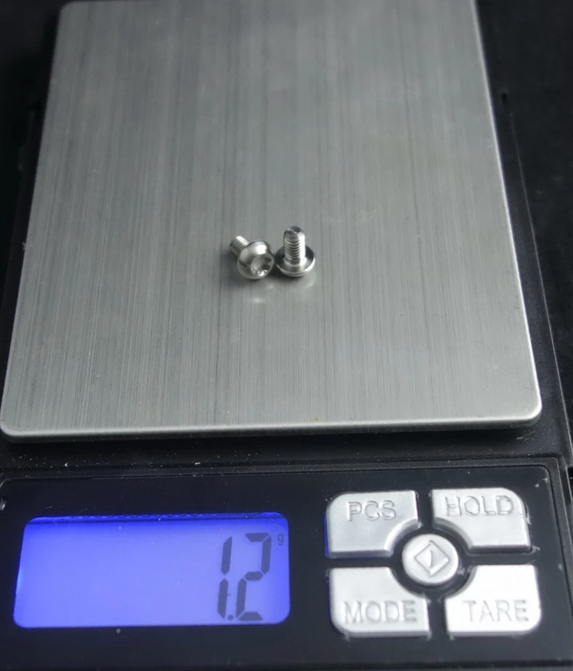 Tornillo/tornillo de montaje J&L titanio/ti*2 pedales SpeedPlay Zero, acción ligera y X Foto 3 de 3