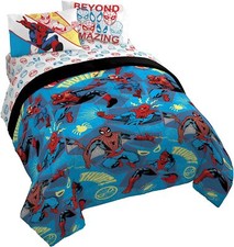 Spider-Man "Beyond Amazing" Kids Reversible Bed Set - AB0BLCVVT9T4, AB0BLDR99578