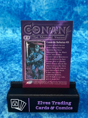 Conan: The Marvel Years SINGLE Non-Sport Trading Card by Comic Images 1996 - Picture 114 of 184