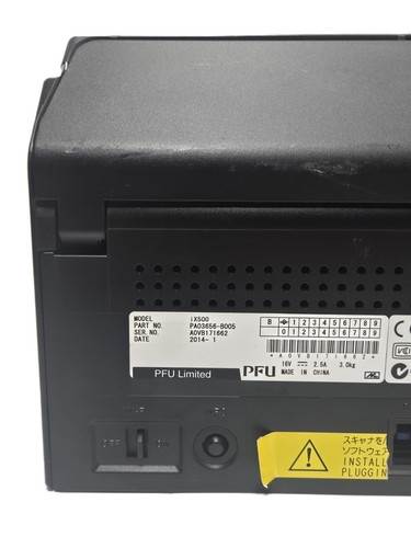 Fujitsu ScanSnap iX500 Color Duplex Desk Scanner - Picture 7 of 9