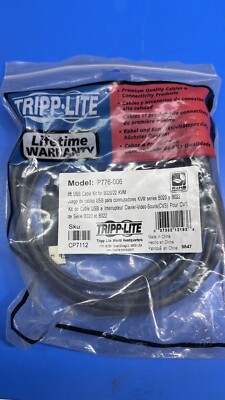 New Tripp Lite 6'  USB Cable Kit for B020- and B022-Series KVM Switches P776-006