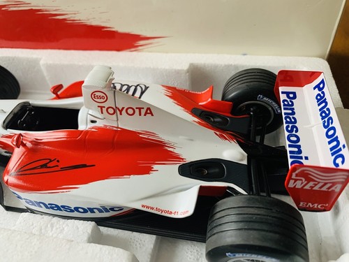 1/18 Minichamps 2002 Panasonic Toyota TF102 V10 F1 Mika Salo Alan McNish SIGNED - Picture 3 of 16