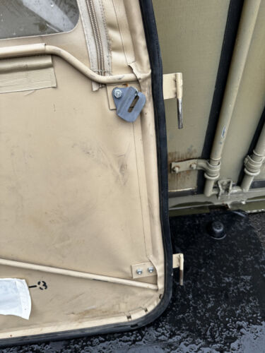 US Army Military Hmmwv Humvee Softdoor Soft Door Front Left Desert - Picture 10 of 10