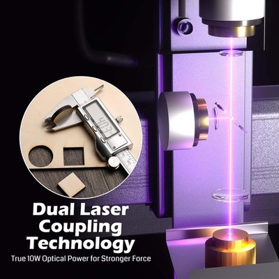 GENMITSU JINSOKU LC-40 LASER ENGRAVING MACHINE - BLACK