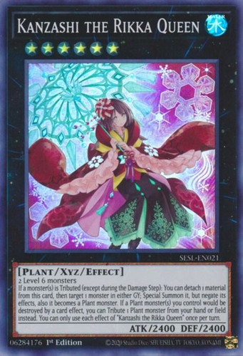Kanzashi the Rikka Queen SESL-EN021 card