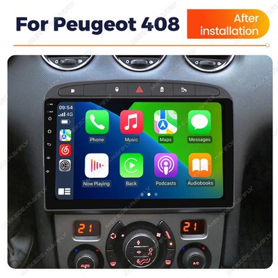 IPS Touch Screen 9 Inch Car Radio for Peugeot 408 for Peugeot 308 308SW Car Play
