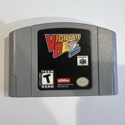 Vigilante 8: 2nd Offense Nintendo 64. Tested, Authentic, & Working