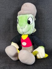 Vintage Disneyland Walt Disney World Pinocchio Jiminy Cricket Plush EUC