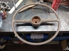 FIAT 1100 TOPOLINO 500 C MULTIPLA VOLANTE STEERING WHEEL ORIGINALE BEIGE LENKRAD