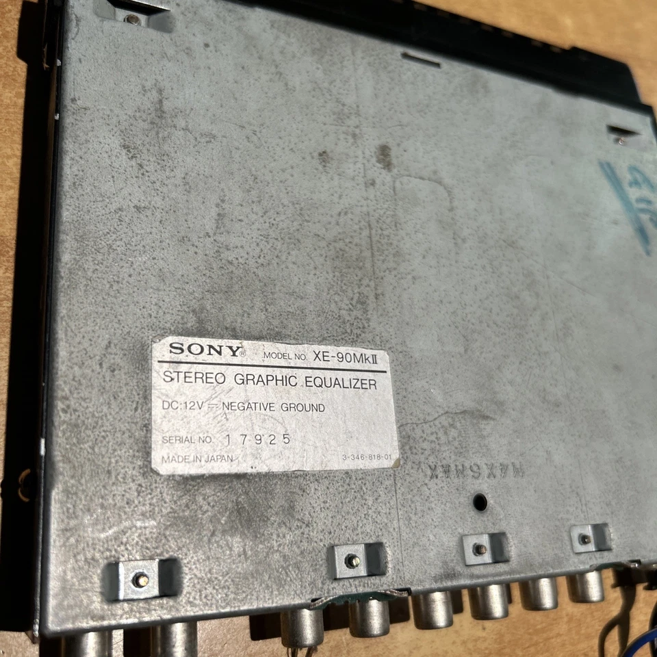 equalizzatore grafico Stereo Per Auto Sony XE - 90MK II  - Immagine 3 di 3
