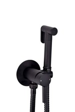 Handheld Bidet Spray Shower Set Toilet Shattaf Sprayer Douche Kit Black