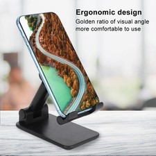 Adjustable Desktop Stand Holder Foldable Mirror Face Bracket for Mobile Phone