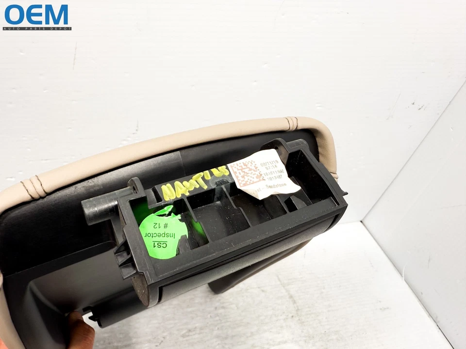 Lincoln Corsair 2020-2025 consola tapa piso central reposabrazos cuero tostado OEM Foto 3 de 4