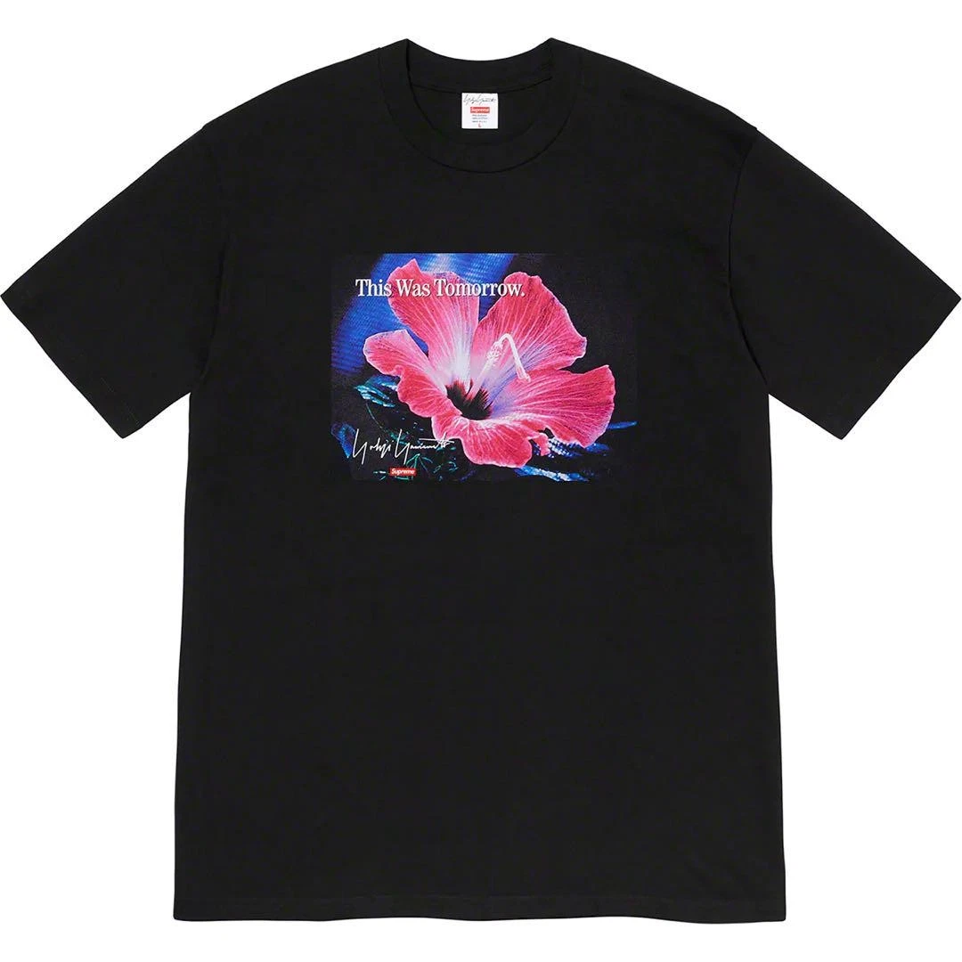 Supreme Men M Yohji Yamamoto Collaboration Tee Iconic Streetwear Rare Limited