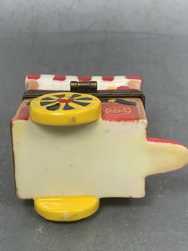 Trinket Box Dans Hotdog Cart Hotdog Inside Red Hots Hinged Trinket Box - Picture 16 of 23