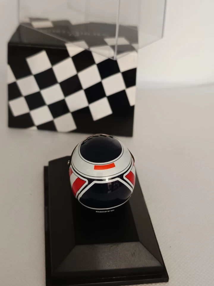 Helmet 1/8 Minichamps F1 Casque G. Berger - Photo 4/4