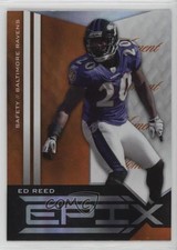 2010 Panini Epix Epix Moment Orange Ed Reed #75 HOF 0ba6