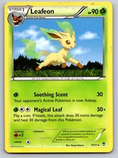 LEAFEON 7/111 RARE FURIOUS FISTS POKEMON HEAVILY PLAYED on eBay