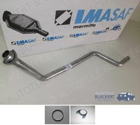 Imasaf Auspuff Hosenrohr für Mercedes 280SL + 280SLC R107 Links 1971-1975