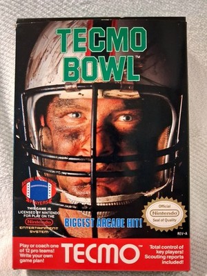 Tecmo Bowl (Nintendo NES ) Box Only Great Condition