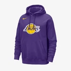 LOS ANGELES LAKERS Hoodie Mens XL Nike NBA Fleece Hooded Top