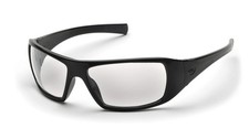 Pyramex Safety SB5610DT Goliath Safety Eyewear, Black Frame, Clear Anti-Fog Lens