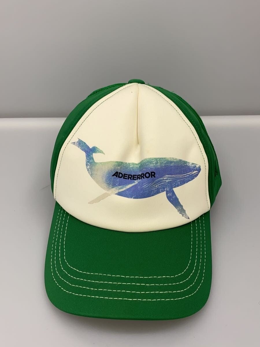 Ader Error Mesh Cap S Polyester Grn Solid Men's B… - image 1