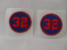 S Koufax / # 32 logos / set of 2