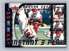 2000 Ultra Instant Three Play Rashaan Shehee #10 IP Kansas City Chiefs