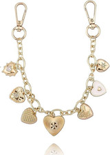 Bag Purse Charm Chain for Handbags - Gold Key Chain Accessories - Cute Keychain