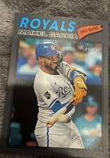2026 Topps Heritage - Maikel Garcia #84 Dark Gray Border