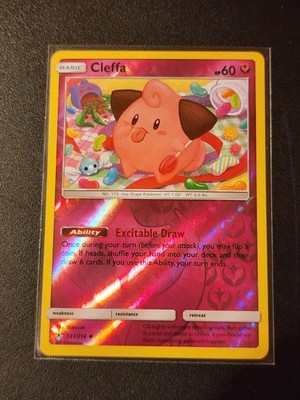 Pokmon Cleffa 131/214 Reverse Holo Art Fairy Unbroken Bonds NM Card | eBay