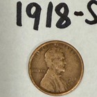 1918-S 1C BN Lincoln Cent — photo 1