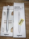 Logitech Crayon Digital Pencil Apple iPad (2018 & Later) Silver Stylus Bluetooth