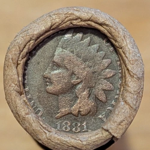 OLD BANK ROLL~UNSEARCHED~I.H. ENDS 1881-Better Date VG & 1891 VF DETAILS