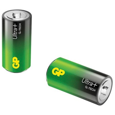 GP Batterie ULTRA PLUS Alkali-Mangan Baby C 1,5 V, 2 St.