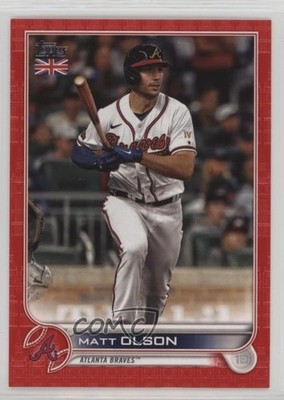 2022 Topps UK Edition Big Ben 87/99 Matt Olson #14 0w7