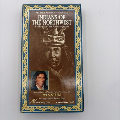 Ancient America Series Indians of the Northwest Wes Studi VHS 1995 Camera One