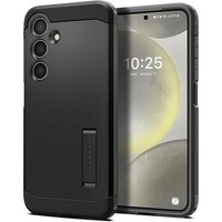 HandyhüLle FüR Galaxy S24 Spigen Case Cover Futeral HüLle Etui Tasche Schwarz