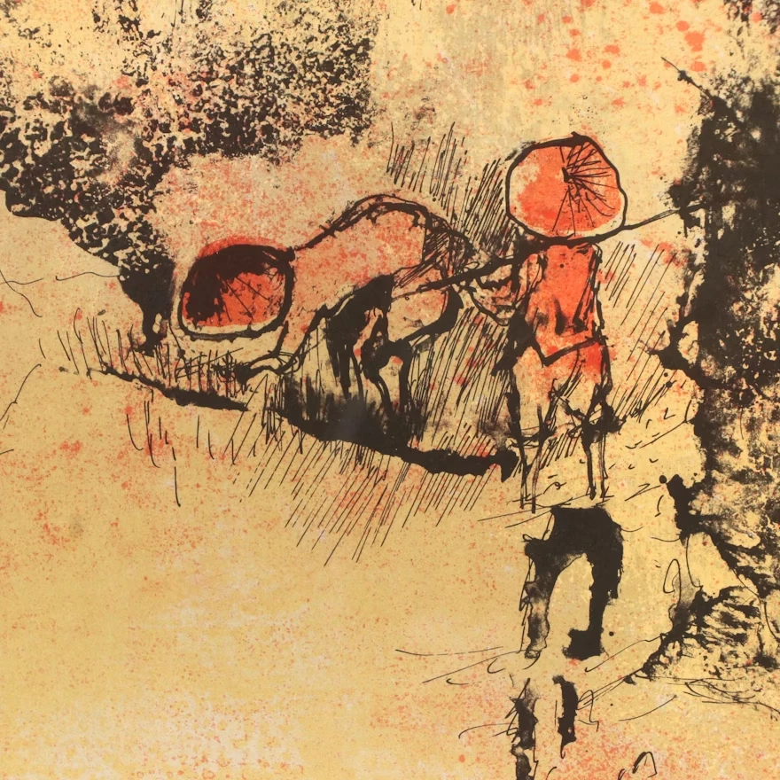 Litografía firmada Hoi Lebadang edición limitada Foto 2 de 4