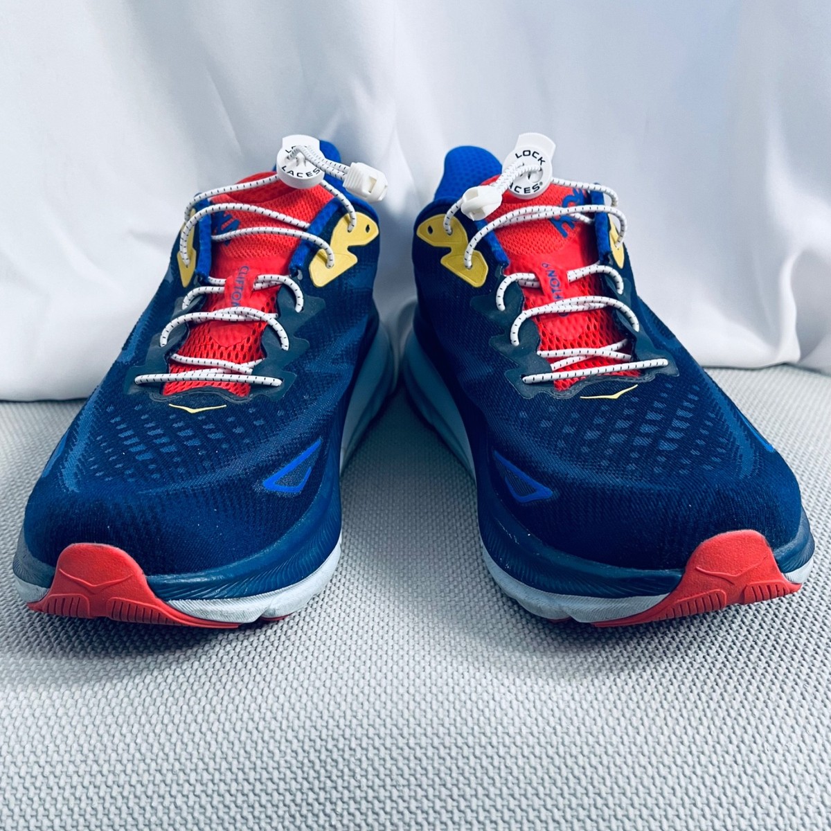 Hoka Clifton 9 - Bellwether Blue - Dazzling Blue Running Shoes Men's 12.5E View 3