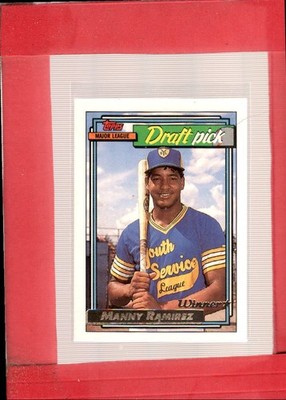1992 Topps Gold #156 Manny Ramirez NM-MT RC Rookie Indians ID:72112