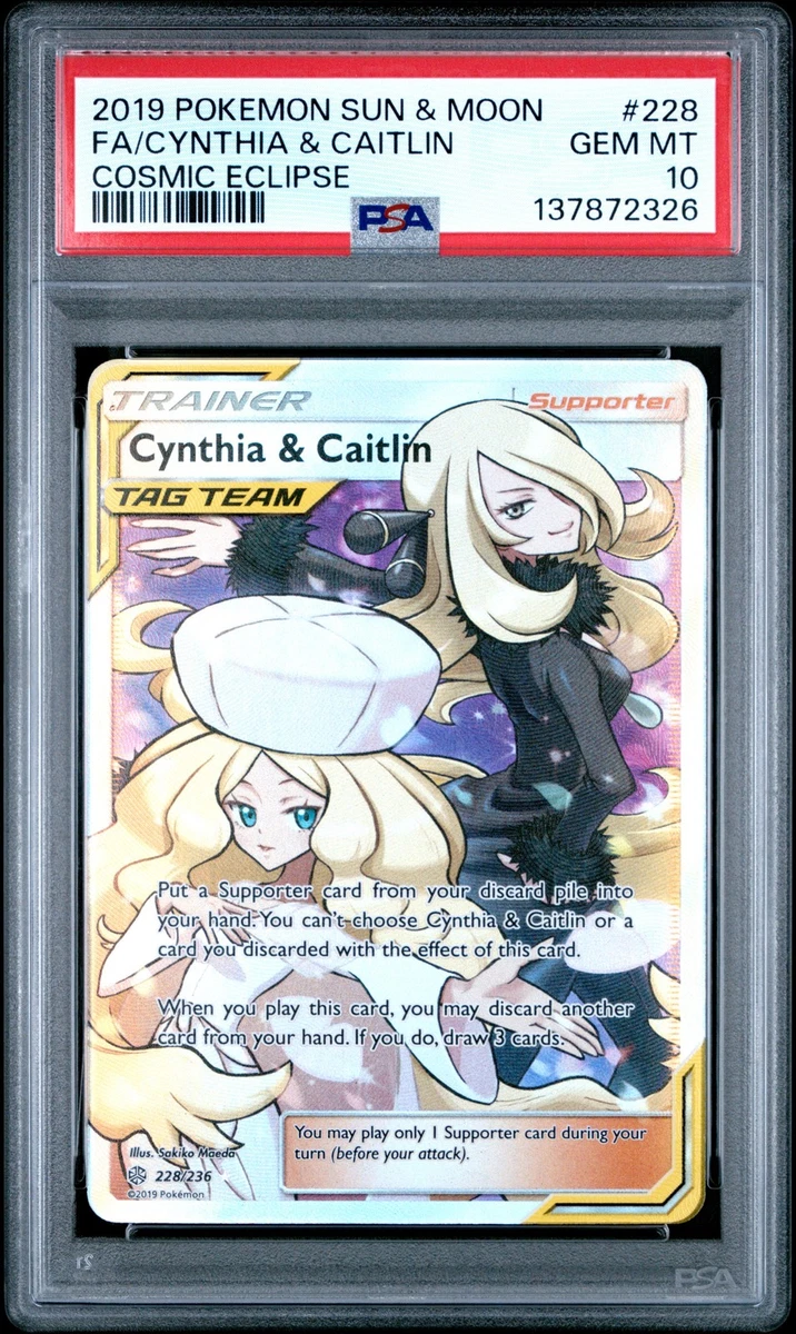 Cynthia & Caitlin Pokémon TCG Cards for sale | eBay