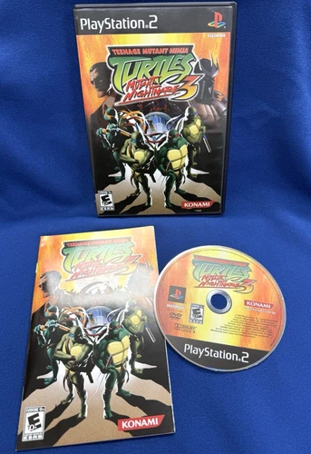 Teenage Mutant Ninja Turtles 3: Mutant Nightmare PS2 PlayStation 2 Complete VG