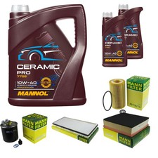 MANN Inspektionspaket 7L MANNOL Ceramic Pro 10W-40 für Mercedes-Benz Sprinter MANN Inspektionspaket 7L MANNOL Ceramic Pro 10W-40 für Mercedes-Benz Sprinter