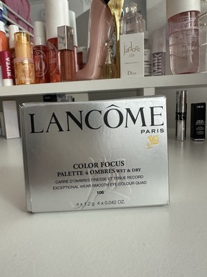 Lancome Color Focus Palette 4 Ombres Wet /Dry 106 Belle Du Jour NIB RARE VINTAGE