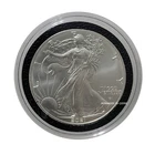 2021 American Silver Eagle Type 2 BU 1oz .999 Silver - Coin In Capsule