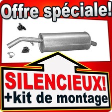 Pot d'échappement Citroen C2