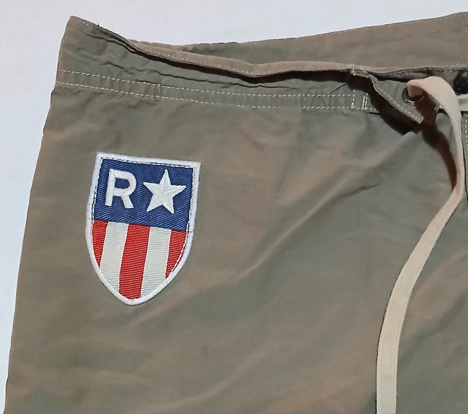 Ralph Lauren Polo Military Style Board Shorts Mens 36 - Image 2 of 4