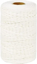 PerkHomy Cotton Butchers Twine String 500 Feet 2mm 500 Feet, Natural White 